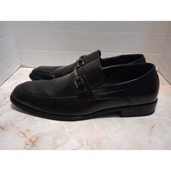 Stacey Adams Horsebit Blake Mens Black Dress Shoe Size 10 M Loafers Slip On main image 4